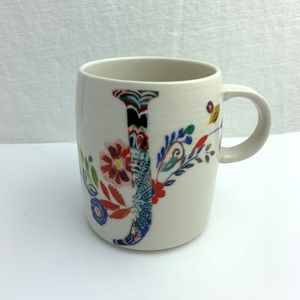 🌸Anthropologie Starla Halfman Monogram J Mug🌸